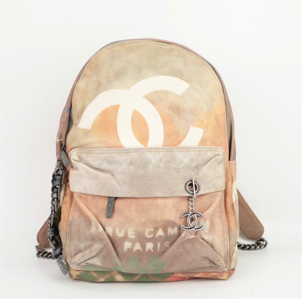 Balo Chanel màu loang ++