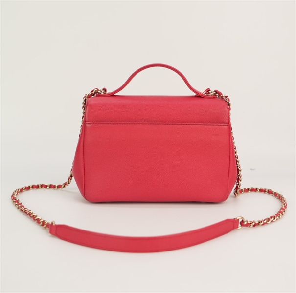 Túi Chanel màu đỏ KG+