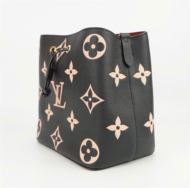 Túi LV hoa đen kèm ví Size 25 TB+