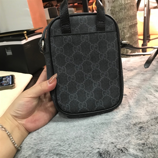 Túi đeo chéo GG xanh đen ++