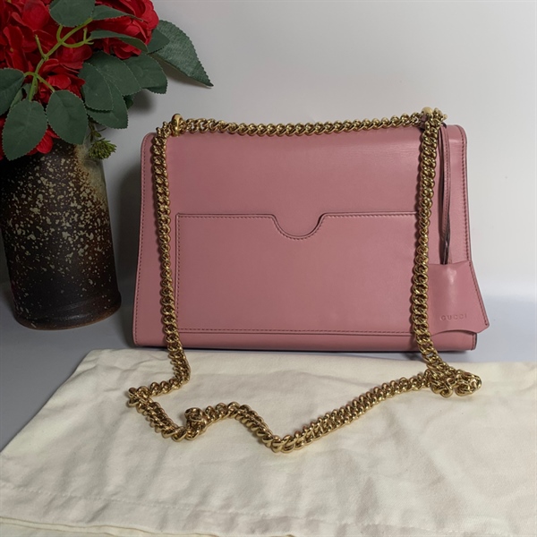 Túi Gucci hồng khoá KG+