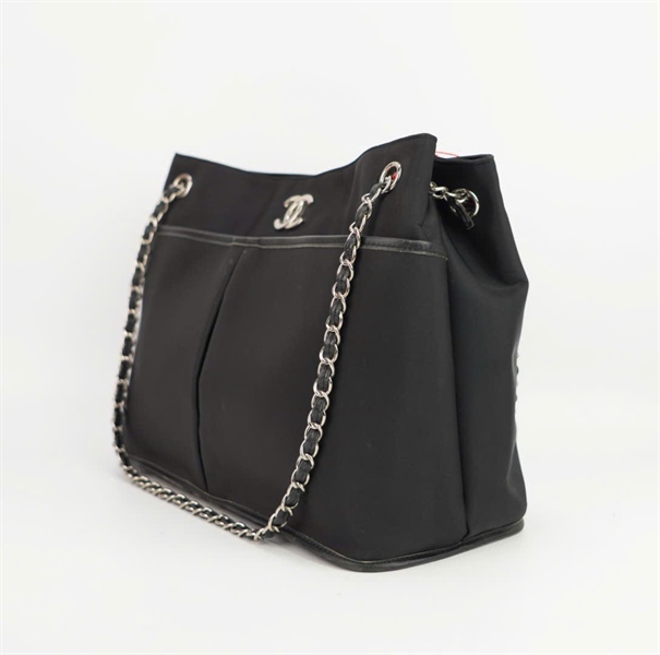 Túi Chanel đen quai xích size 28 ++