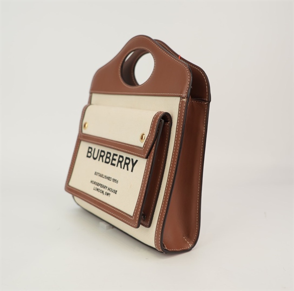 Túi BBR Pocket trắng nâu KG+