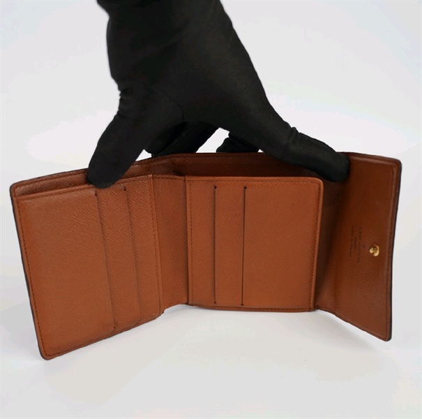 Ví LV hoa nâu 2 mặt +