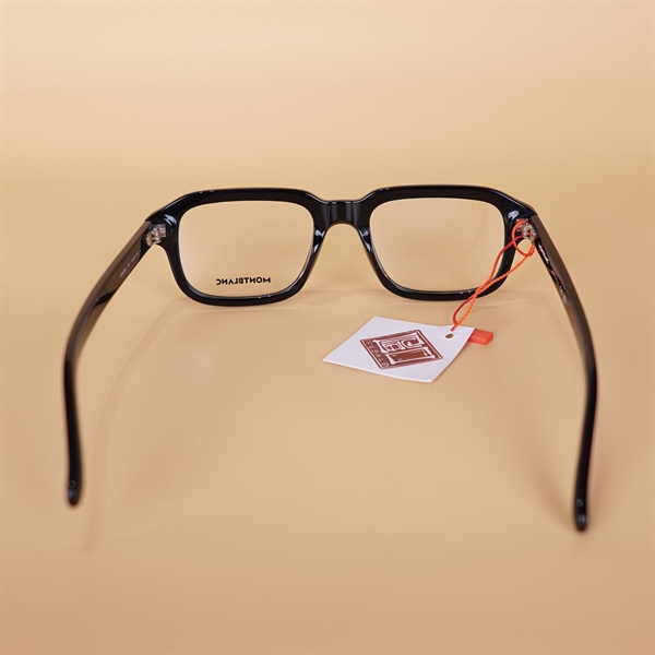 Kính Montblanc Đen gọng vuông MB0228O 001 (sz53-20-145) KG+