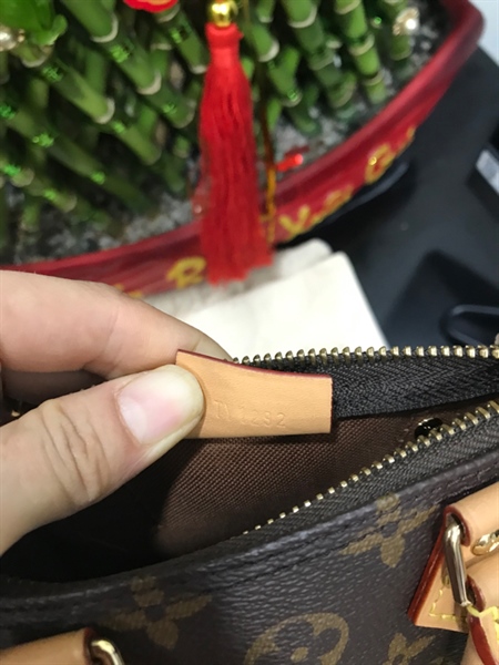 Túi Speedy Nano LV Mini Hoa Nâu+