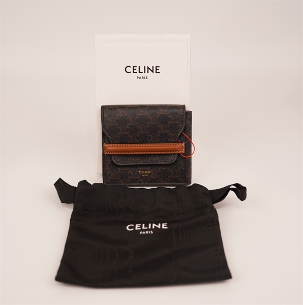 Ví Celine lòng nâu