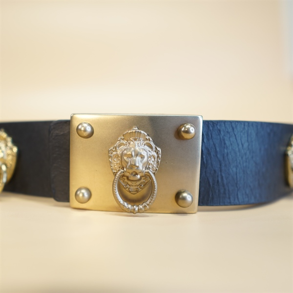 Thắt Lưng Moschino Đen KG+