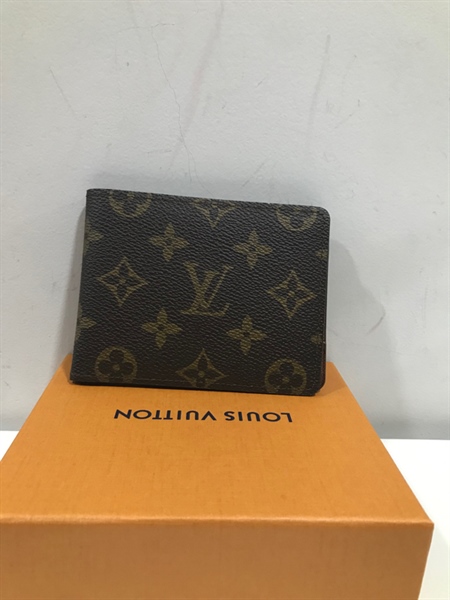 Ví LV Gập Đôi Hoa Nâu+