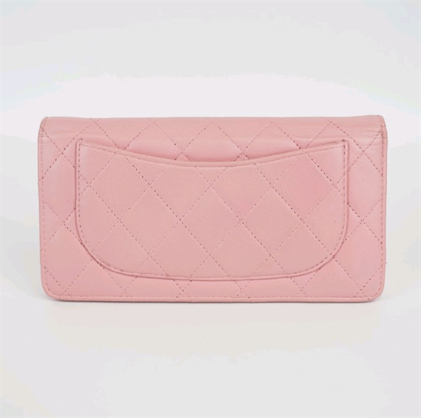 Ví Chanel màu hồng +
