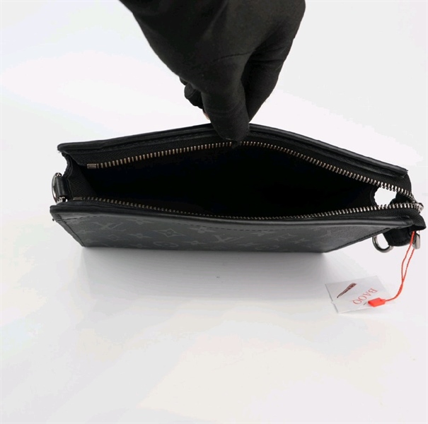 Túi LV hoa đen kèm ví nhỏ KG+