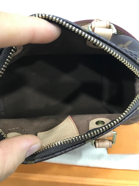 Túi LV Speedy Mini Nâu+