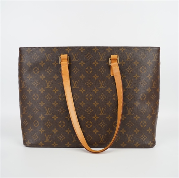 Túi tote LV hoa nâu 40cm KG+