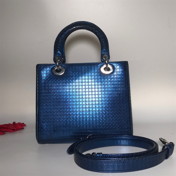 Túi lady dior xanh KG+