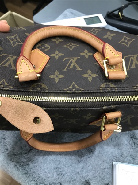 Túi Speedy LV Hoa Nâu 25cm+