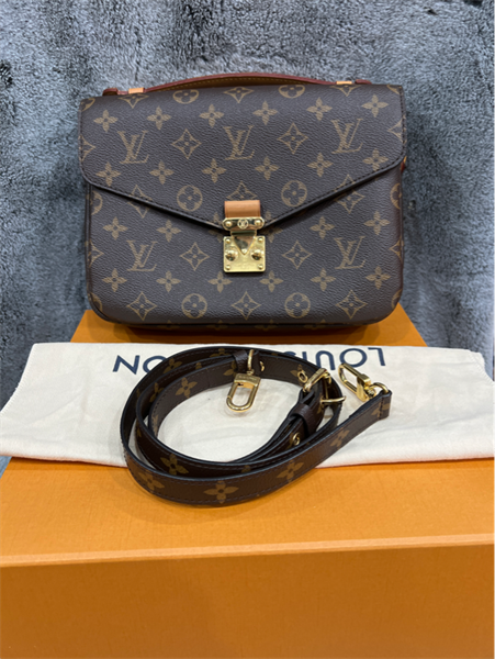 Túi LV metis hoa nâu +