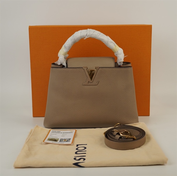 Túi LV Capu màu xám +