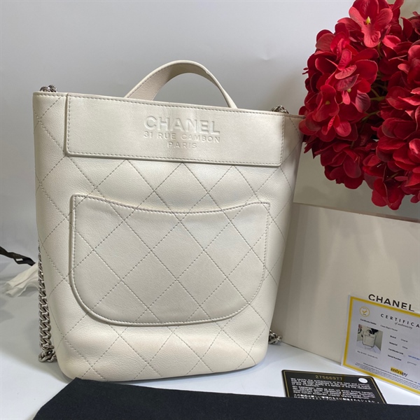 Túi Chanel trắng KG+