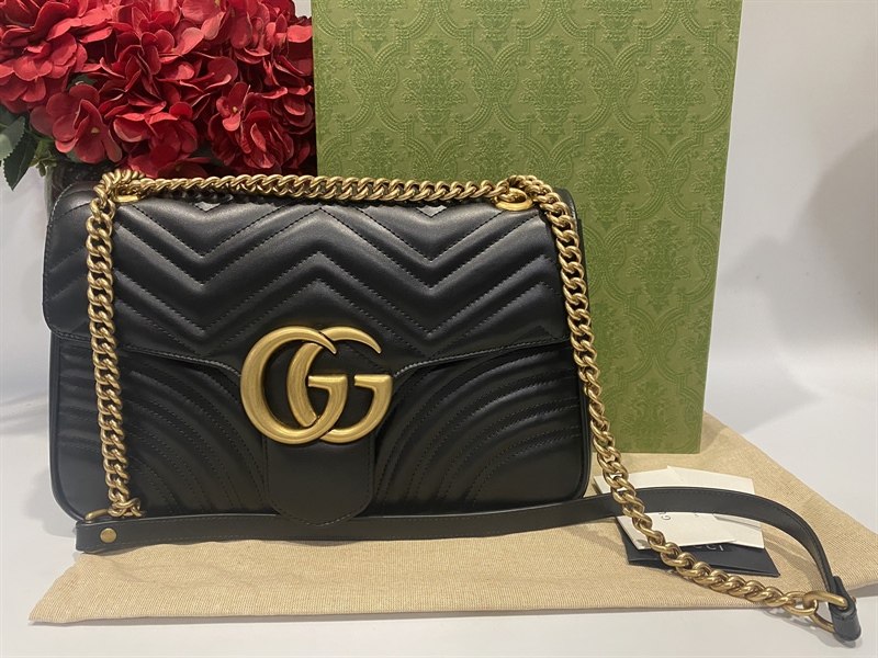 Túi Gucci Marmont Đen size 30 +