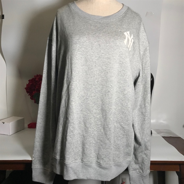 Áo MLB tay dài xám KG+