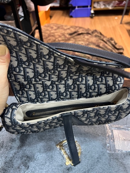 Túi yên ngựa hoạ tiết dior+