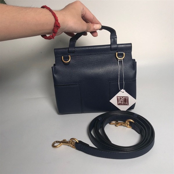 Túi xanh dương hột vàng KG+