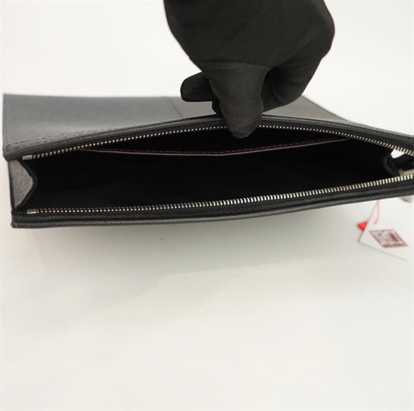 Túi LV clutch đen KG+