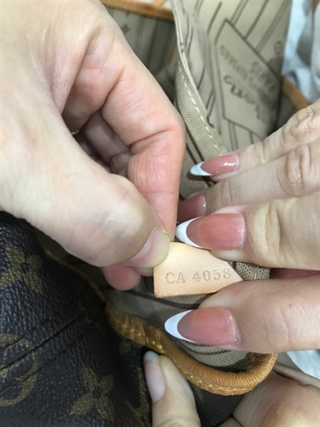 Túi Neverfull LV Hoa Nâu+