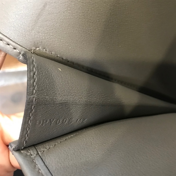 Túi Hermes xám khoá chữ H KG+