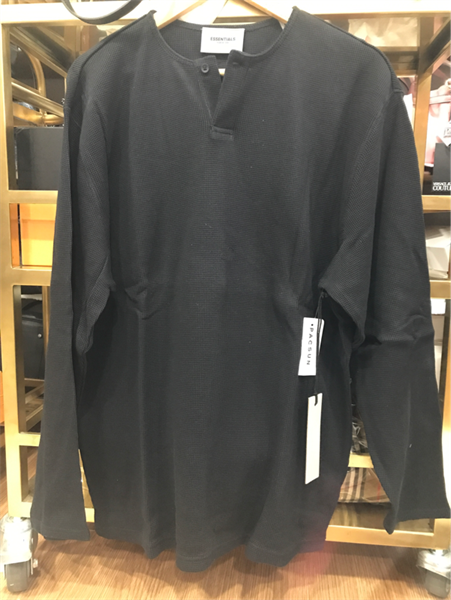 Áo dài tay màu đen size S KG+