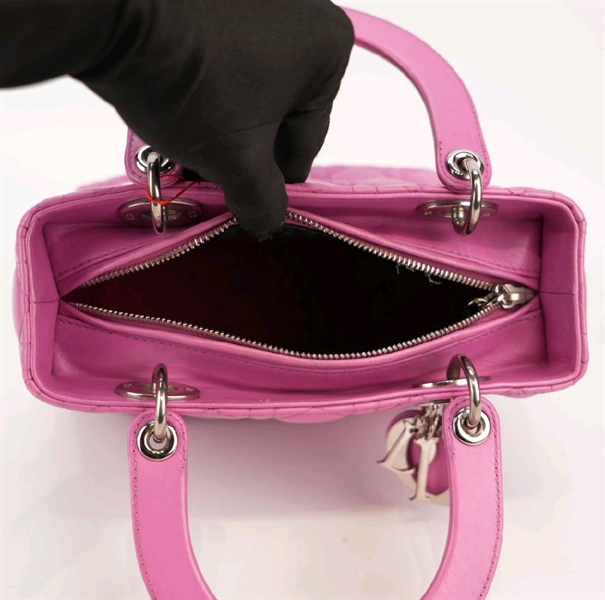 Túi Dior Lady hồng (BQ) KG+