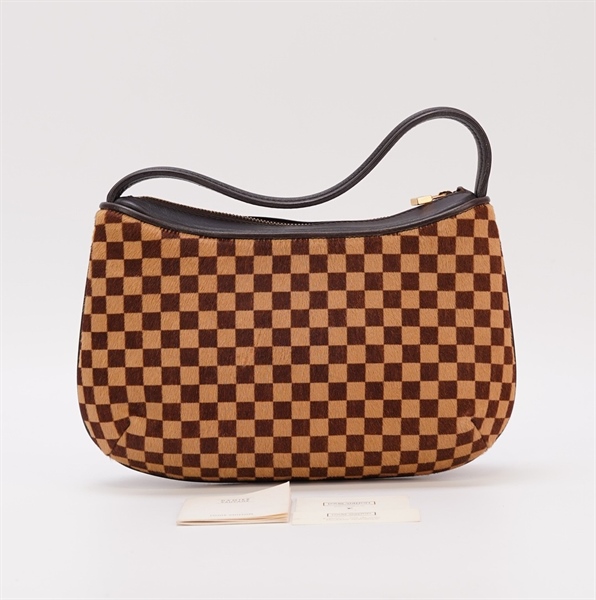 Túi LV ô vuông nâu KG+