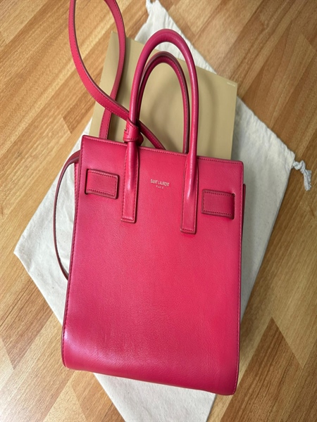 Túi YSL màu hồng KG+