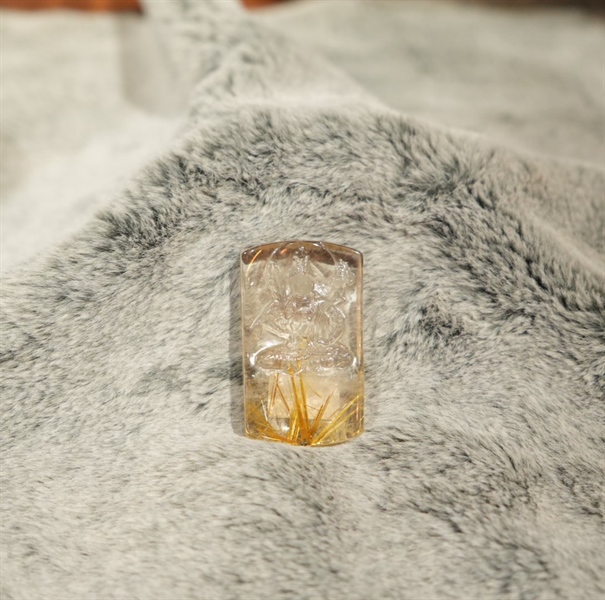 Mặt Phật Hư Không Tạng tóc vàng 786362 +