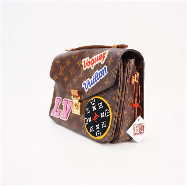 Túi LV METIS hoa nâu KG+