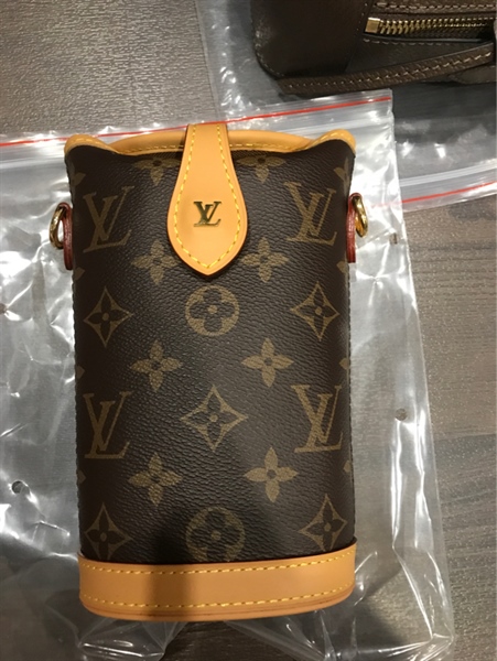 Túi LV hoa nâu