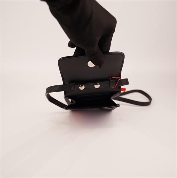 Túi GG đeo chéo họa tiết xanh đỏ KG+