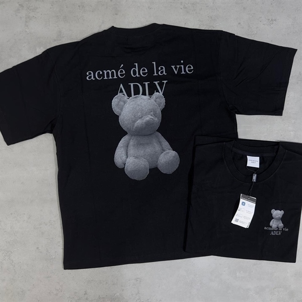 Áo thun ADLV Fuzzy Bear Đen +
