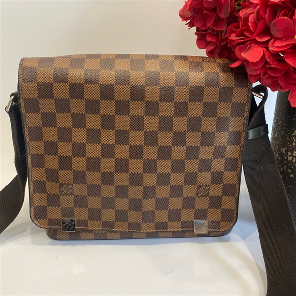 Túi LV cặp ô vuông nâu KG+5