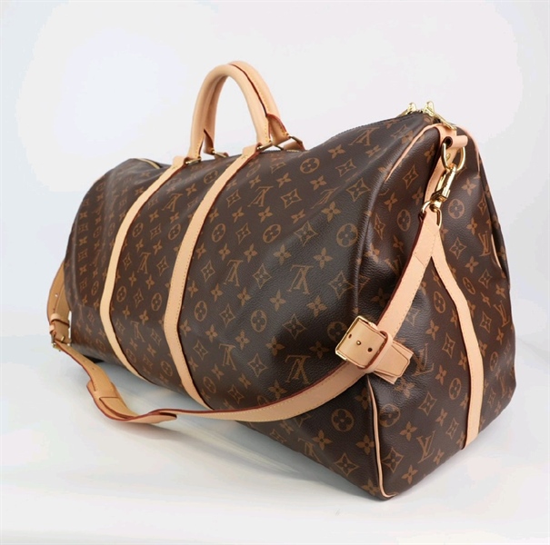 Túi LV hoa nâu sz 58cm KG+