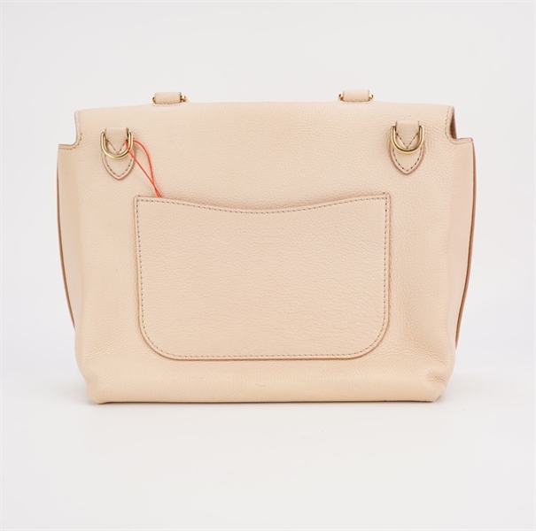 Túi LV handbag Big logo màu nude size 26cm+