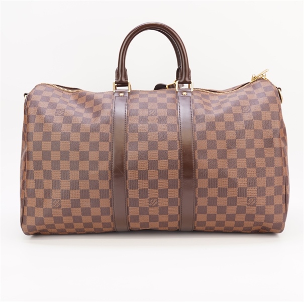 Túi LV keepall Damier nâu size 40cm+