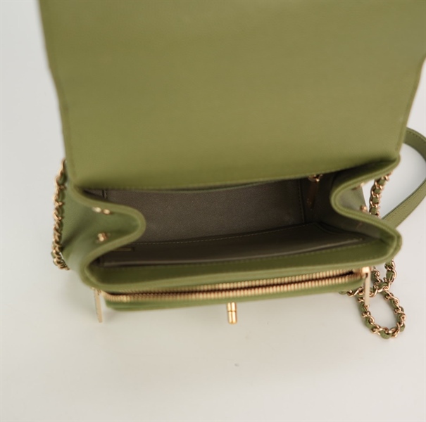 Túi Chanel Coco xanh KG+