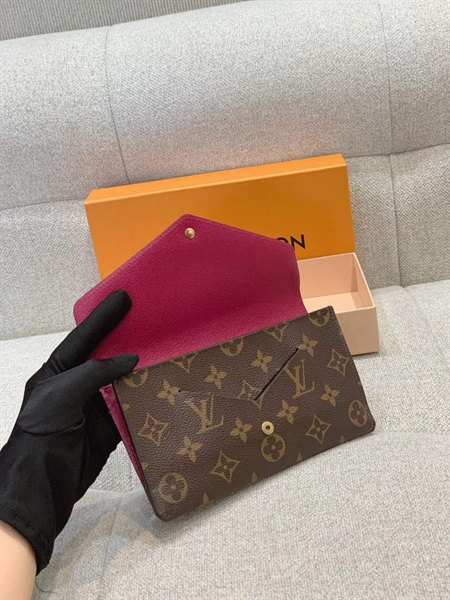 Ví LV hoa nâu +