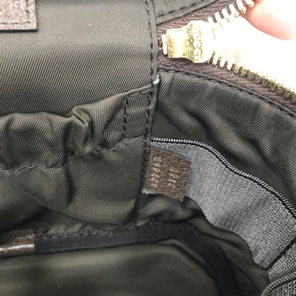 Túi Vanity GG Xám Nâu+