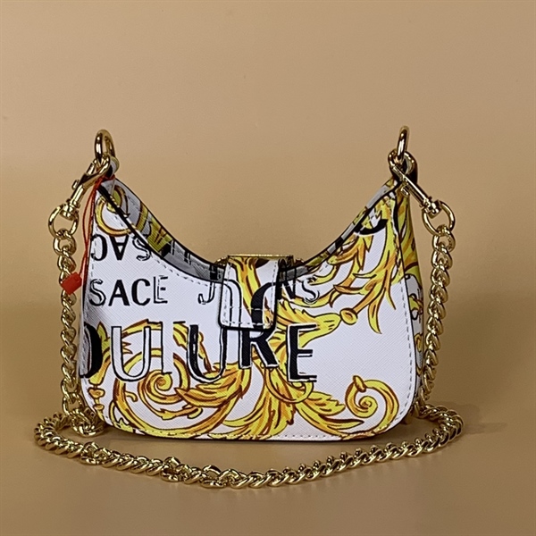 Túi Versace Trắng Vàng Đen KG+