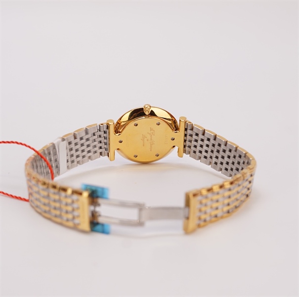 Đồng hồ Longines mặt tròn dây vàng KG+