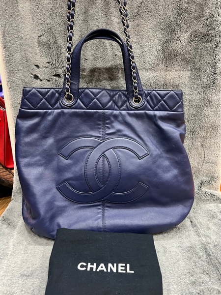 Túi Chanel xanh đen KG+
