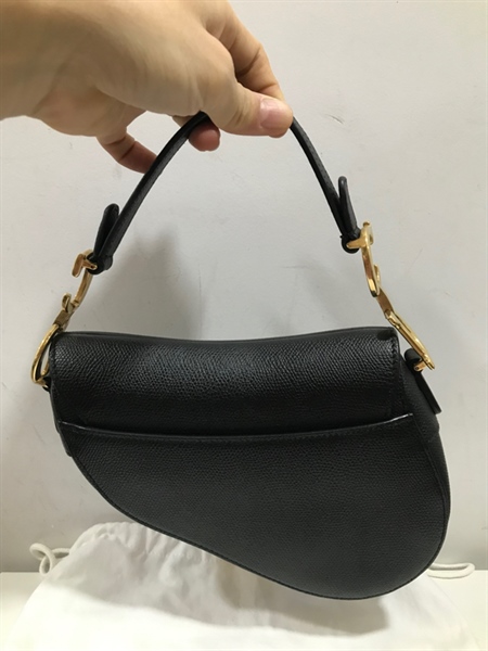 Túi Dior Yên NGựa Đen +