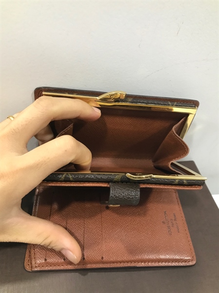 Ví LV Hoa Nâu Vàng+